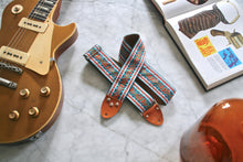 Load image into Gallery viewer, Turquoise &#39;Lindy&#39; Guitar/Bass Hippie Strap
