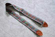 Load image into Gallery viewer, Turquoise &#39;Lindy&#39; Guitar/Bass Hippie Strap
