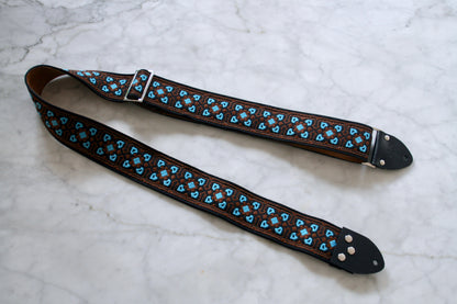 Azur 'Fillmore' Guitar/Bass Hippie Strap